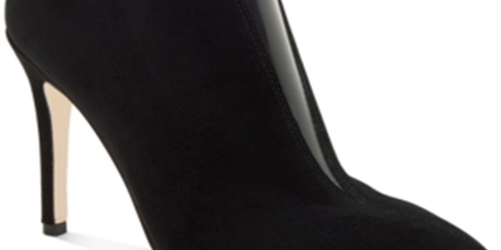Jessica Simpson Women's Piercie in Suede from Sole Society Black Size 7.5