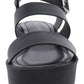 Madden Girl Women's Carterr Platform Sandal Black Size 9 M