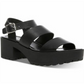 Madden Girl Women's Carterr Platform Sandal Black Size 9 M