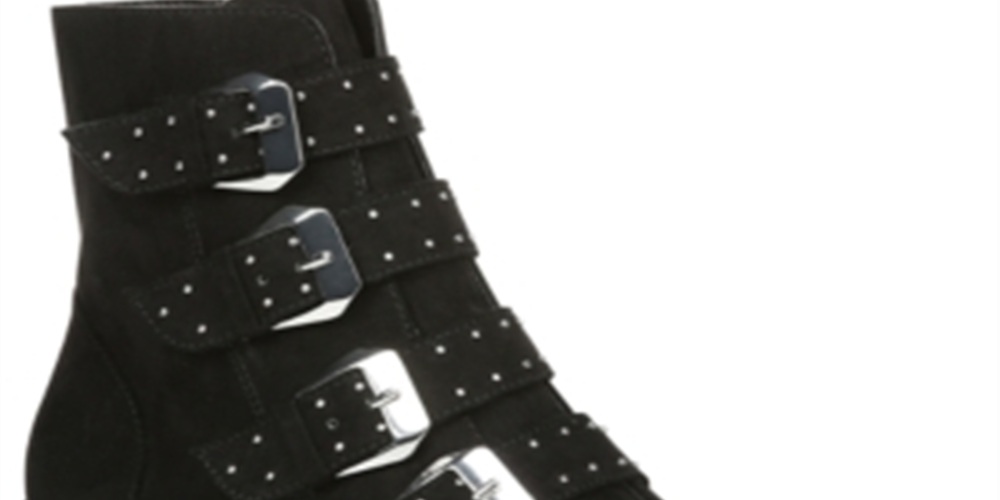 Bar III Women's Margo Ankle Booties Black Size 5 M