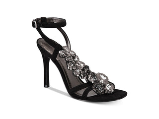 COACH Womens Bianca Sandals Black Size 10 B