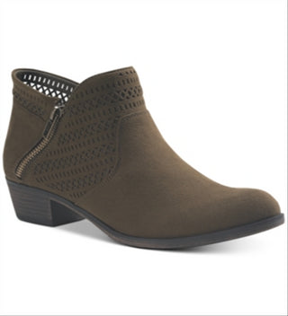 American Rag Women's Abby Faux Suede Ankle Booties Green Size 5.5 M