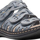 Clarks Womens Leisa Faye Slide Sandals Gray Size 9 M