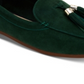 Charter Club Women's Margott Suede Closed Toe Loafers Green Size 6 M