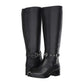 Michael Kors Women's Closed Toe Knee High Fashion Boots Black Size 5.5