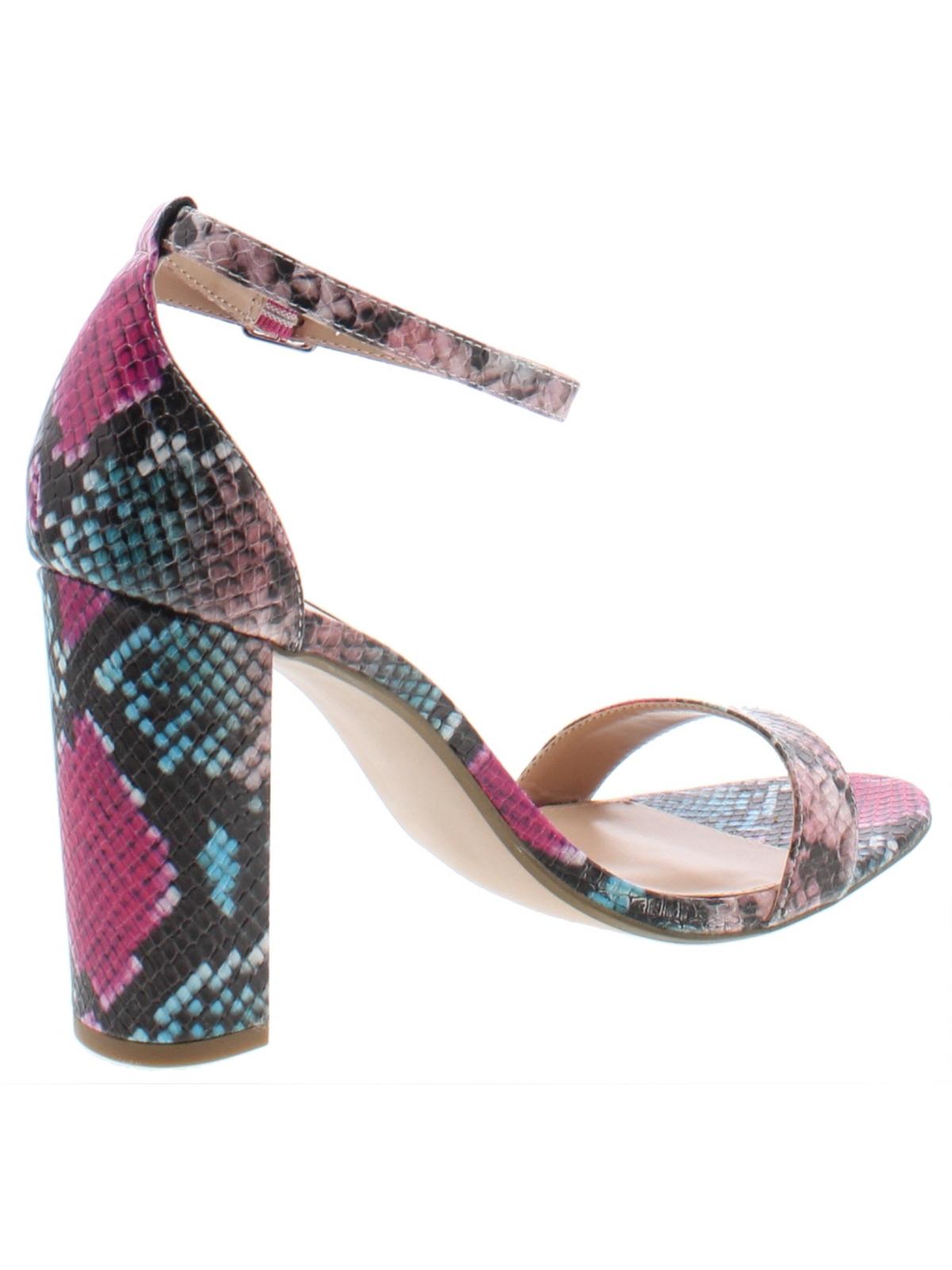 Steve Madden Women's Carrson Dress Sandals Pink Multi Size 9.5