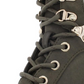 Tommy Hilfiger Women's Rian Faux Leather Ankle Rain Boots Dark Green Size 7 M