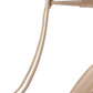 INC International Concepts Women's Faux Leather Clear Inset T-Strap Heels Blush Size 10M