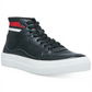 Madden Girl Women's Bilijo Varsity High Top Sneakers Black Size 5.5