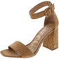 Circus by Sam Edelman Women's Elizabeth Dress Sandals Dark Camel Size 9.5 M