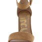 Circus by Sam Edelman Women's Elizabeth Dress Sandals Dark Camel Size 9.5 M
