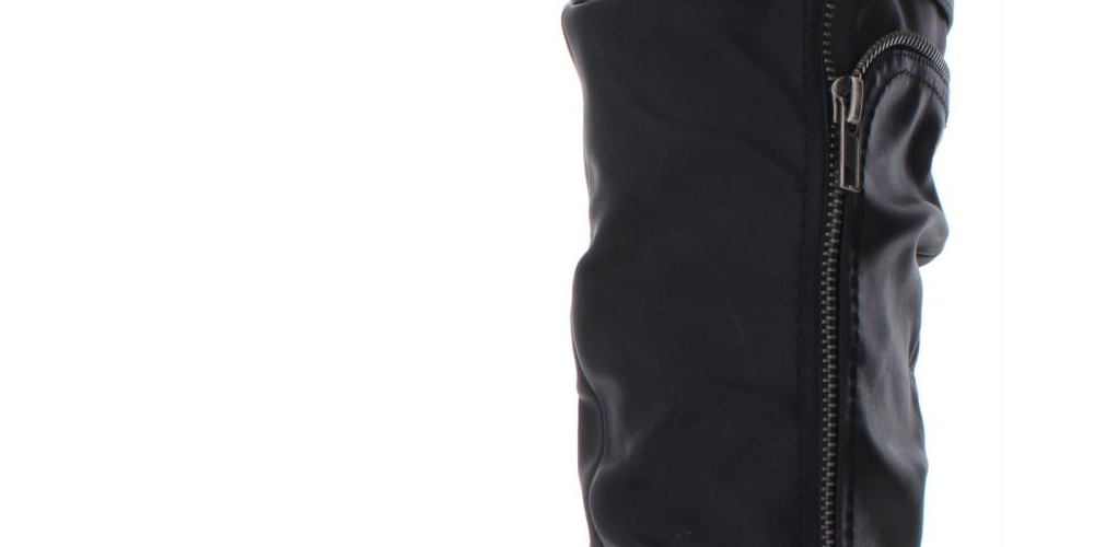 White Mountain Women's Remi Faux Leather Riding Boots Black Size 6 M