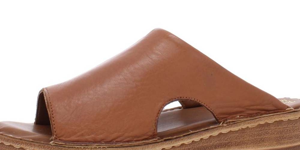Bella Vita Women's Mae Italy Slide Sandals Brown Size 10 M