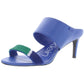 Calvin Klein Women's Cecily Dress Sandals Blue Size 6.5M