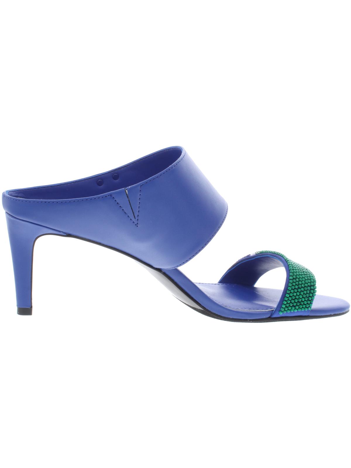 Calvin Klein Women's Cecily Dress Sandals Blue Size 6.5M