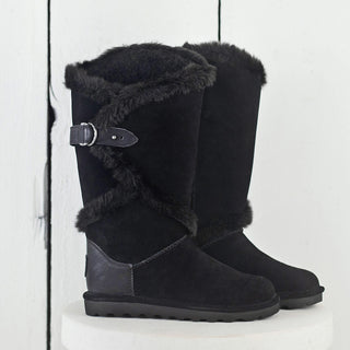 Bearpaw Women's Sheilah Boots Gray Size 6