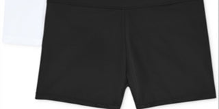 Playground Pals Little Girls & Big Girls 2 Pack Solid Biker Shorts Black SizeL
