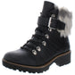 American Rag Women's Jojo Faux Leather Ankle Winter Boots Black Size 5 M