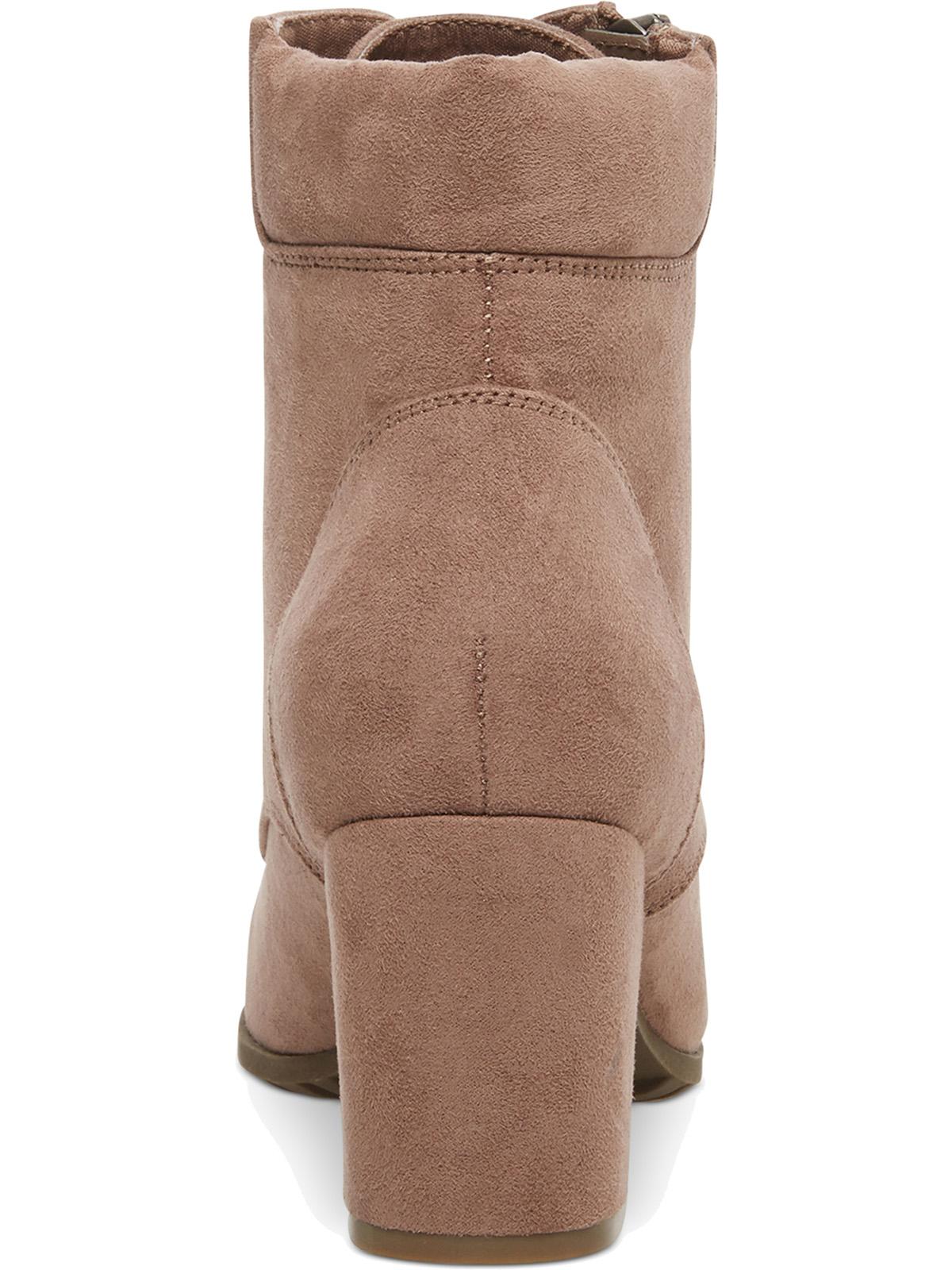 Madden Girl Women's Suede Almond Toe Ankle Fashion Boots Taupe-Size 9.5M
