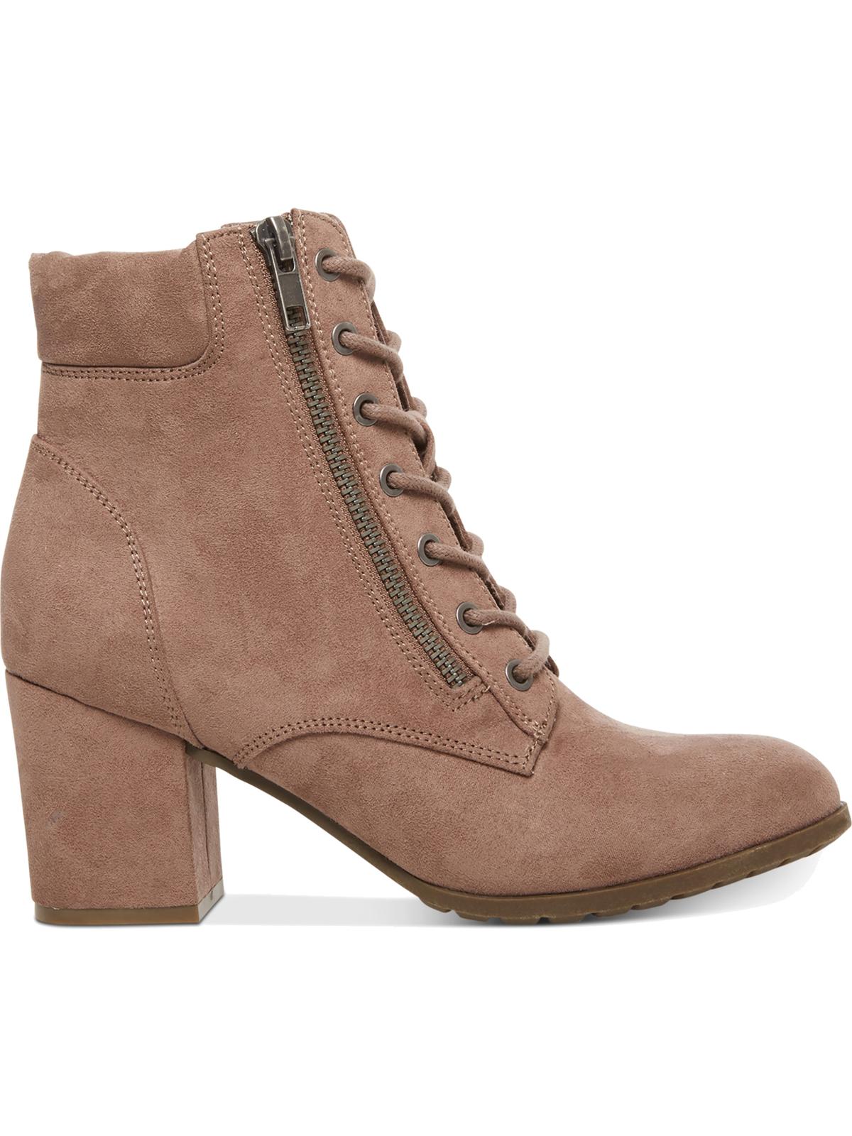 Madden Girl Women's Suede Almond Toe Ankle Fashion Boots Taupe-Size 9.5M