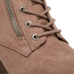 Madden Girl Women's Suede Almond Toe Ankle Fashion Boots Taupe-Size 9.5M