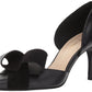 Nine West Women's Accent Mcfally Oragami Leather D'Orsay Pump Black Size 8.5 M