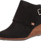Dr. Scholl's Women's Create Wedge Ankle Boots Black Size 7.5 M