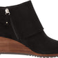 Dr. Scholl's Women's Create Wedge Ankle Boots Black Size 7.5 M
