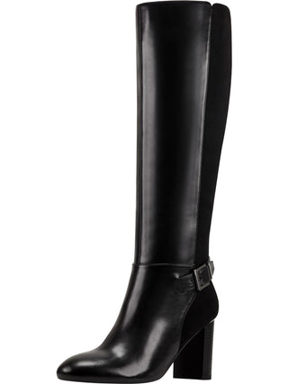 Bandolino Women's Bilya Zipper Knee High Riding Boots Black Size 7.5 M