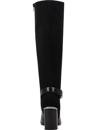 Bandolino Women's Bilya Zipper Knee High Riding Boots Black Size 7.5 M