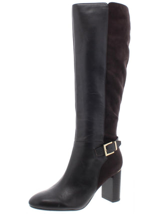 Bandolino Women's Bilya Zipper Knee High Riding Boots Black Size 7.5 M