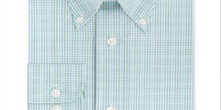 Eagle Men's Multi Big & Tall Check Print Dress Shirt Multi Green Size 17.5-35/36