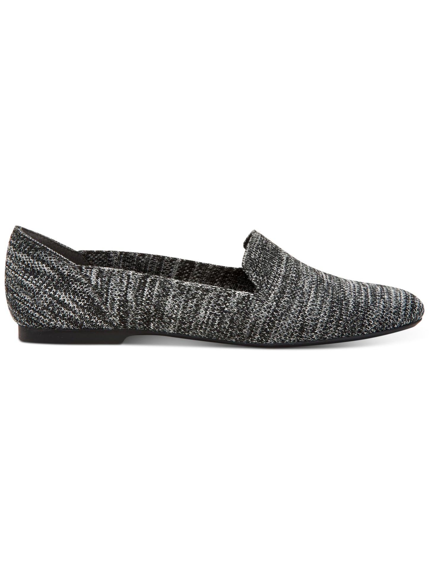 Alfani Women's Gingham Knit Cushioned Rorrii Round Toe Slip on Loafers Gray  Size 9.5 M