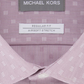 Michael Kors Men's Collared Dress Shirt Purple Size 18.5X36X37