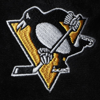 Cubcoats Transforming 2-in-1 Unisex Preschool Black Pittsburgh Penguins Full-Zip Hoodie & Soft Plushie Black