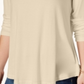 JM Collection Women's Turtleneck Top Brown Size Small