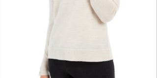 Charter Club Women's Cuffed V Neck T-Shirt Top Brown Size XX-Large