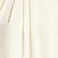 St. John Collection Women's Satin Silk Georgette Shell with Pleat Drape Top White Size Petite