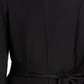 Kenneth Cole New York Women's the Timeless Knot Front Crew Neck Tunic Top Black Size XXS