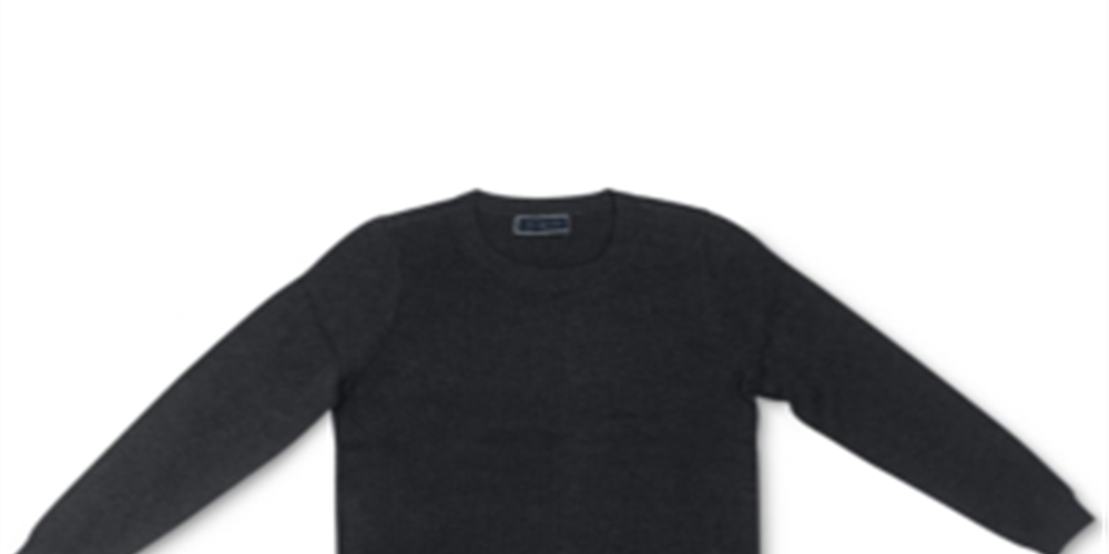 Karen Scott Women's Cotton Ribbed Sweater Black Size Small