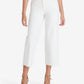 Jessica Simpson Women's Adored High Rise Wide Crop Jean White Size 30