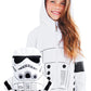 Cubcoats Kid's Toddler Cubcoats X Star Wars Storm Trooper 2-in-1 Plush Toy Hoodie White
