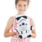 Cubcoats Kid's Toddler Cubcoats X Star Wars Storm Trooper 2-in-1 Plush Toy Hoodie White