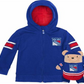 Cubcoats Boy's Toddler  New York Rangers 2-in-1 Transforming Full-Zip Hoodie & Soft Plushie Blue