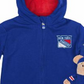 Cubcoats Boy's Toddler  New York Rangers 2-in-1 Transforming Full-Zip Hoodie & Soft Plushie Blue
