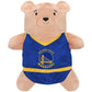 Cubcoats Boy's Preschool Golden State Warriors 2-in-1 Transforming Full-Zip Hoodie & Soft Plushie Royal Size 6-7