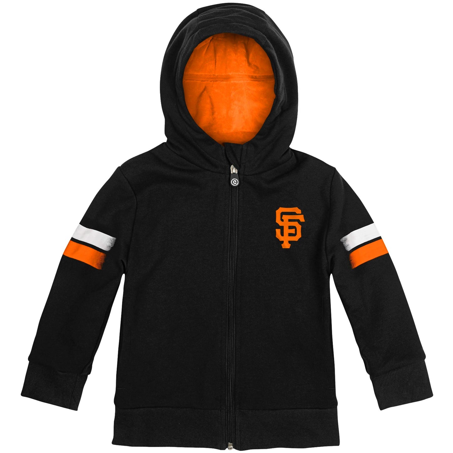 Cubcoats Boy's Preschool San Francisco Giants 2-in-1 Transforming Full-Zip Hoodie & Soft Plushie Black