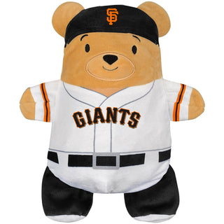 Cubcoats Boy's Preschool San Francisco Giants 2-in-1 Transforming Full-Zip Hoodie & Soft Plushie Black