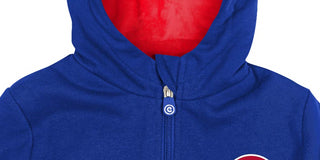 Cubcoats Boy's Toddler Chicago Cubs 2-in-1 Transforming Full-Zip Hoodie & Soft Plushie Royal