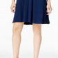 Style & Co Women's Swing Dress Blue Size X-Small